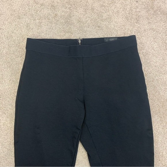 J. Crew black Pixie Leggings Pants Sz 8R stretchy - Picture 3 of 11